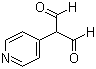 structure of CAS# 51076-46-1, 2-(4-Pyridyl)malondialdehyde;2-(Pyridin-4-yl)malonaldehyde; 4-Pyridinylmalonaldehyde