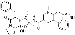 Dihydroergotamine molecular structure (CAS 511-12-6)