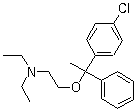 氯苯他明分子结构 (CAS 511-46-6)