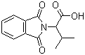 3-Methyl-2-(phthalimido)butanoic acid molecular structure (CAS 5115-65-1)