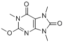 structure of CAS# 51168-26-4, Methylliberine;2-methoxy-1,7,9-trimethylpurine-6,8-dione