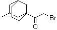 结构式 CAS# 5122-82-7, 1-金刚烷基溴甲基甲酮