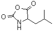 4-(2-Methylpropyl)-2,5-oxazolidinedione molecular structure (CAS 51248-35-2)