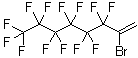2-Bromo-3,3,4,4,5,5,6,6,7,7,8,8,8-tridecafluoro-1-octene molecular structure (CAS 51249-64-0)