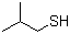 结构式 CAS# 513-44-0, 异丁硫醇