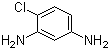structure of CAS# 5131-60-2, 4-Chloro-1,3-benzenediamine;1-Chloro-2,4-diaminobenzene; 4-Chloro-1,3-diaminobenzene; 4-Chloro-1,3-phenylenediamine; C.I. 76027