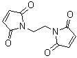 structure of CAS# 5132-30-9, 1,2-Bismaleimidoethane;N,N'-Ethylenedimaleimide; NSC 41127