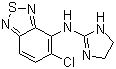 替扎尼定分子结构 (CAS 51322-75-9)