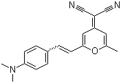 4-(Dicyanomethylene)-2-methyl-6-(4-dimethylaminostyryl)-4H-pyran molecular structure (CAS 51325-91-8)