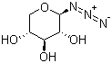 beta-Xylopyranosyl azide  molecular structure (CAS 51368-20-8)