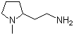 2-(2-Aminoethyl)-1-methylpyrrolidine  molecular structure (CAS 51387-90-7)