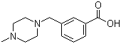 3-(4-Methylpiperazin-1-ylmethyl)benzoic acid molecular structure (CAS 514209-42-8)