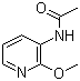 3-Acetylamino-2-methoxypyridine molecular structure (CAS 51468-07-6)