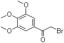 2-Bromo-1-(3,4,5-trimethoxyphenyl)ethanone molecular structure (CAS 51490-01-8)