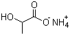 Ammonium lactate molecular structure (CAS 515-98-0)