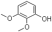 structure of CAS# 5150-42-5, 2,3-Dimethoxyphenol;Pyrogallol 1,2-dimethyl ether