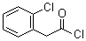 structure of CAS# 51512-09-5, 2-Chlorobenzeneacetyl chloride;2-Chlorophenacetyl chloride; 2-Chlorophenylacetyl chloride; o-Chlorophenylacetyl chloride