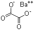 Barium oxalate molecular structure (CAS 516-02-9)