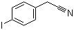 structure of CAS# 51628-12-7, 4-Iodophenylacetonitrile;4-Iodobenzyl cyanide
