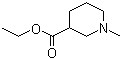 结构式 CAS# 5166-67-6, 1-甲基-3-哌啶甲酸乙酯