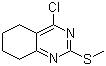 4-Chloro-5,6,7,8-tetrahydro-2-(methylthio)quinazoline molecular structure (CAS 51660-11-8)