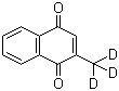 2-(Methyl-D3)-1,4-naphthoquinone molecular structure (CAS 5172-16-7)