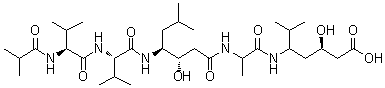 structure of CAS# 51724-57-3, Pepsinostreptin;Pepsidin A