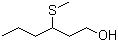 结构式 CAS# 51755-66-9, 3-甲硫基-1-己醇