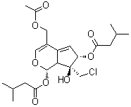 structure of CAS# 51771-49-4, Valechlorine;Valtrate chlorohydrin