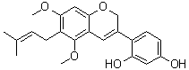 Dehydroglyasperin D molecular structure (CAS 517885-72-2)