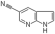 结构式 CAS# 517918-95-5, 5-氰基-7-氮杂吲哚