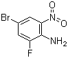 structure of CAS# 517920-70-6, 4-Bromo-2-fluoro-6-nitroaniline;2-Fluoro-4-bromo-6-nitroaniline