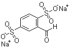 2-Formyl-1,4-benzenedisulfonic acid disodium salt molecular structure (CAS 51818-11-2)
