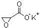 structure of CAS# 51877-54-4, Oxiranecarboxylic acid potassium salt
