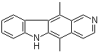 structure of CAS# 519-23-3, 5,11-Dimethyl-6H-pyrido[4,3-b]carbazole;Ellipticine
