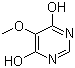 结构式 CAS# 5193-84-0, 4,6-二羟基-5-甲氧基嘧啶