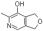 structure of CAS# 5196-20-3, 1,3-Dihydro-6-methyl-furo[3,4-c]pyridin-7-ol