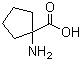 结构式 CAS# 52-52-8, 环亮氨酸; 1-氨基-1-环戊烷羧酸