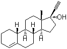 结构式 CAS# 52-76-6, 利奈孕醇; 利奈孕酮
