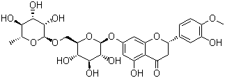 Hesperidin molecular structure (CAS 520-26-3)