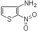 structure of CAS# 52003-20-0, 2-Nitro-3-aminothiophene;3-Amino-2-nitrothiophene; NSC 376708