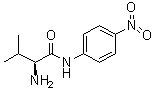 structure of CAS# 52084-13-6, L-Valine p-nitroanilide;(2S)-2-Amino-3-methyl-N-(4-nitrophenyl)butanamide