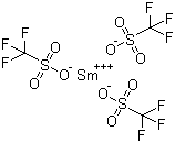 结构式 CAS# 52093-28-4, 三氟甲烷磺酸钐