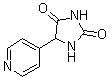 5-(4-Pyridinyl)-2,4-imidazolidinedione molecular structure (CAS 52094-68-5)