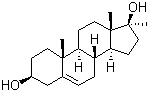 Methandriol molecular structure (CAS 521-10-8)