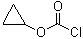 Cyclopropyl chloroformate molecular structure (CAS 52107-21-8)
