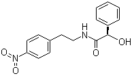 (alphaR)-alpha-Hydroxy-N-[2-(4-nitrophenyl)ethyl]benzeneacetamide molecular structure (CAS 521284-19-5)