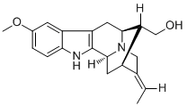 Lochnerine molecular structure (CAS 522-47-4)