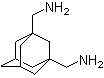 structure of CAS# 52234-21-6, Adamantane-1,3-diyldimethanamine;Tricyclo[3.3.1.1(3,7)]decane-1,3-dimethanamine; 1,3-Bis(aminomethyl)adamantane