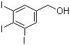 3,4,5-Triiodobenzyl alcohol molecular structure (CAS 52273-53-7)